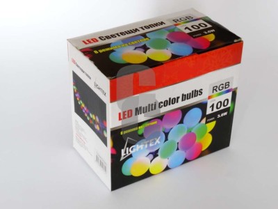 Лампички коледни - ТОПКИ 3.6W 10м.